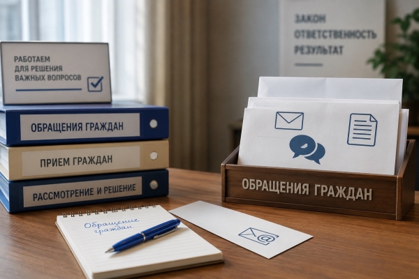 Изображение к новости 'В Законодательной думе подвели итоги работы с обращениями граждан за первое полугодие'. 