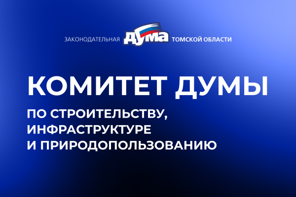 Изображение к новости 'Сформирован состав комитета думы по строительству, инфраструктуре и природопользованию '. 
